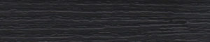 Кромка ABS HU 19015 Черный глубокая текстура