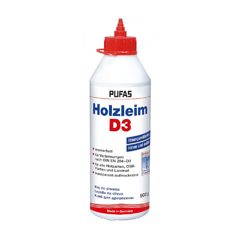 Клей Holzleim D3 0,5 кг.